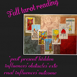 Full tarot reading @ R250.00/ $17 USD