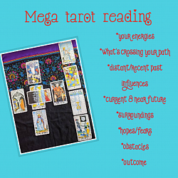 Celtic Cross Tarot Reading @ R400.00/ $ 24 USD